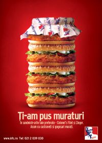 Meniuri Imager pentru Pizza Hut si KFC