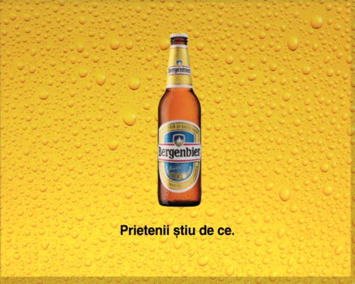 Leo Burnett comunica noul Bergenbier