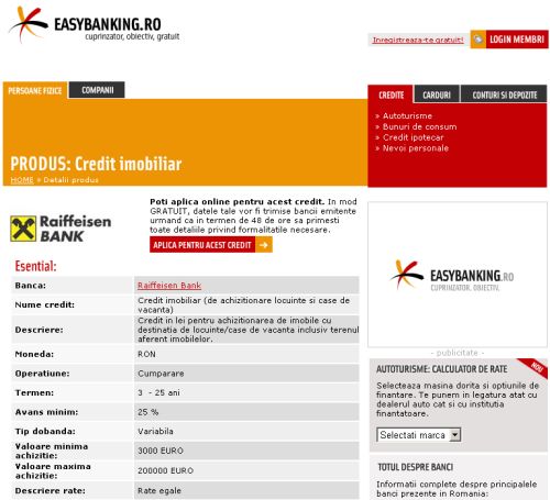 Ninespices crediteaza Easybanking.ro