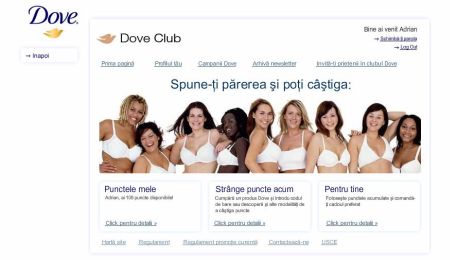 Unilever nscrie 10.000 de membri n Clubul Dove online