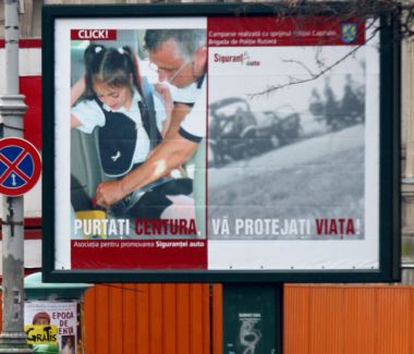 Politia Rutiera si APSA promoveaza Purtati centura de siguranta