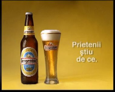 'Da.Cand e vorba de gagici!' pentru noua sticla Bergenbier