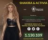 Shakira si Activia sustin lupta impotriva foametei