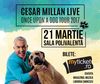 Iubitorii de caini pot urca pe scena de la Bucuresti a turneului mondial Cesar Millan!