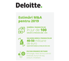 Deloitte: Estimata in 2018 la 3,8 si 4,3 miliarde de euro, piata de fuziuni si achizitii va insuma in 2019 in jur de 100 de tranzactii