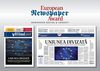 Un nou Oscar pentru design de ziar in Romania de la European Newspaper Award.