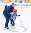 Peste 200 de copii au fost prezenți pe gheața Patinoarului Allianz-Țiriac Arena, la programul gratuit „Primii pași pe gheață” al Fundației Țiriac