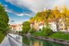 Portoroz se muta la Ljubljana. Publicitate la castel.