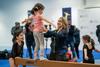 Nadia Comaneci, mandra de evolutia copiilor care se antreneaza la GymNadia, sala de gimnastica dezvoltata cu Fundatia Tiriac