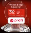 Profi, certificat Top Employer în România și în 2025