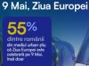 Ziua Europei: 55% știu că se celebrează pe 9 Mai, însă doar 37% îi cunosc semnificația istorică. Reveal Marketing Research.