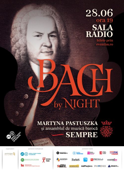 Violonista Martyna Pastuszka și ansamblul de muzică barocă SEMPRE va invita la BACH by NIGHT pe 28 Iunie 2025, la Sala Radio din București 