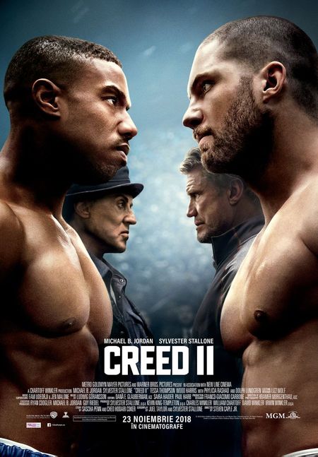 56 milioane de dolari in primul weekend in SUA, 200.000 in Romania. Creed II knock-out la box-office in weekendul de lansare