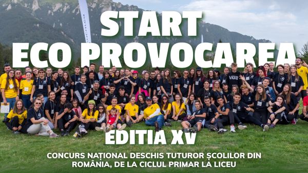 Asociatia Viitor Plus lansează noul concurs de mediu Eco Provocarea destinat tuturor elevilor din România