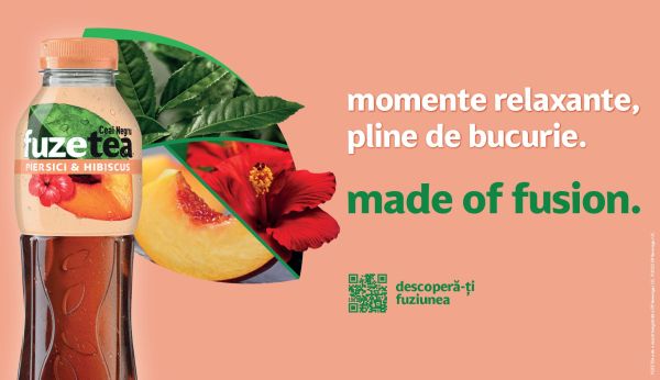 McCann Bucharest si MRM Bucharest lanseaza prima platforma globala a brandului FUZETEA Coca-Cola ,,Made of Fusion”