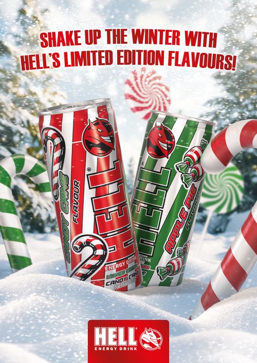 Doua noi arome in ediție limitată de iarnă HELL ENERGY