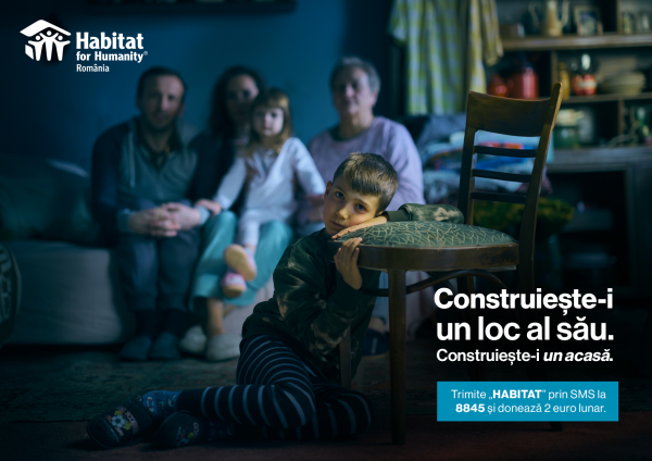 Agentia TheNEW semneaza noua campanie de strangere de fonduri Habitat for Humanity Romania