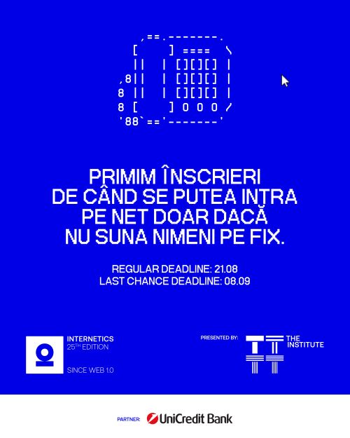 Internetics 2025 a dat start inscrierilor la ediția aniversară cu numărul 25
