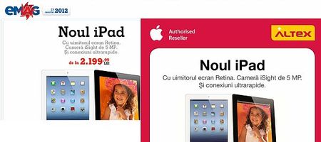 �Vizualurile vin de la producator. Aceasta este regula in lansarile iPad".