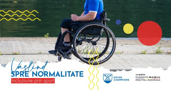 Sportivi de performanță cu dizabilități fizice din toată țara vin la Campionatul Național de Para Canoe