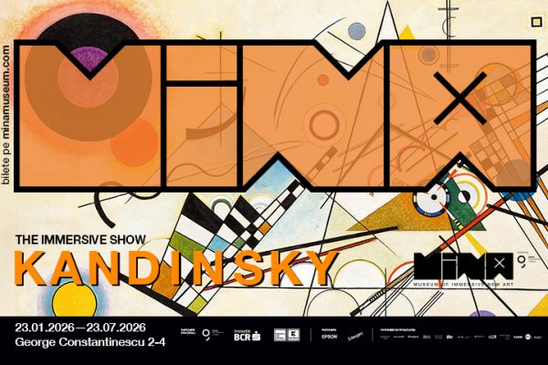 MINA, Museum of Immersive New Art, lansează în premieră internațională un nou show „Kandinsky: The Immersive Show” și, tot în premieră, „Monet: The Immersive Show”