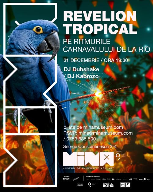 Revelion pe ritmurile Carnavalului de la Rio, la MINA București, pe 31 decembrie