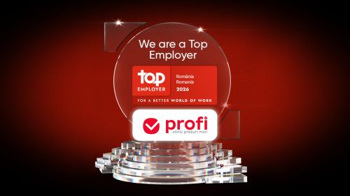 Profi, certificat Top Employer în România și în 2025