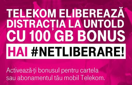 Telekom in campanie Telekom Radio cu stream-ul artisitilor UNTOLD si #UNTOLDLIBERARE. Leo Burnett - creatie & digital, Media Investment - media