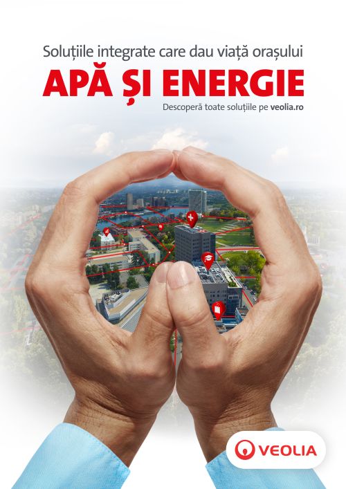Veolia România lansează „Apa și energia care dau viață orașului” - prima campanie ce vorbește despre un viitor sustenabil, infrastructuri inteligente și confort sporit pentru români 