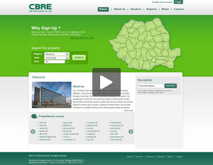 CBRE website