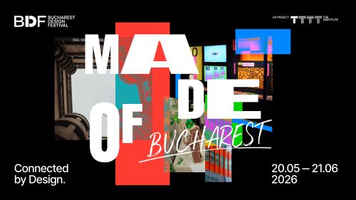 THE INSTITUTE lansează Bucharest Design Festival: cel mai mare festival creativ din și pentru București