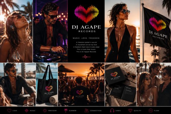 Fondat în Los Angeles de antreprenorul Adrian Niculescu, DJ Agape Records marchează 50 de lansări, dezvăluie noua identitate și se extinde