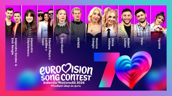 Juriul Eurovision România a decis zece finaliști ai Selecției Naționale