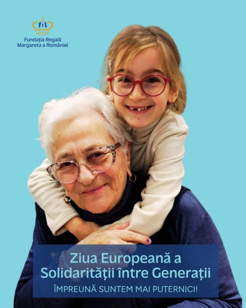 Fundația Regală Margareta a României invita seniorii la interacțiunea intergenerațională care consolidează coeziunea socială si facilitează transferul de cunoștințe și valori. 