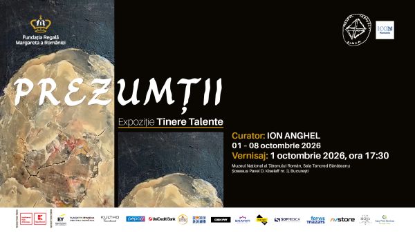 35 de artiști vizuali ai noii generații expun la Muzeul Național al Țăranului Român la PREZUMȚII, intre 1 si 8 octombrie 2026, Sala Tancred Bănățeanu.