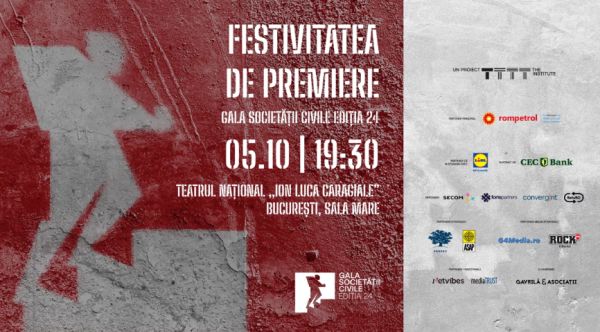 Gala Societății Civile 2026  aduce în prim-plan „Profesorii Societății Civile de Mâine"
