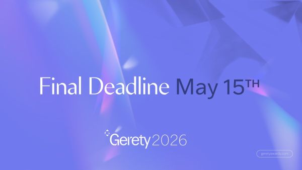 Gerety Awards 2026 a anunțat termenul limita final de incriere: 15 mai 