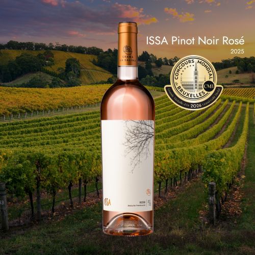 Vinul românesc de la Cluj, ISSA Pinot Noir Rosé din portofoliul Crama La Salina, în top 5 la nivel mondial si dublu medaliat la Concours Mondial de Bruxelles