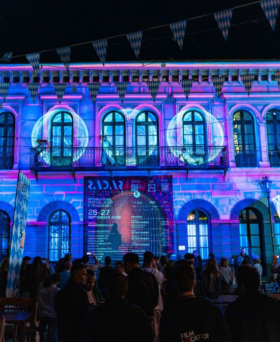 RADAR 2026, la ARCUB, Hanul Gabroveni: 4 zile de arta digitală, lumina și tehnologie, in Centrul Vechi al Bucureștiului, pentru pasionații de artă digitală
