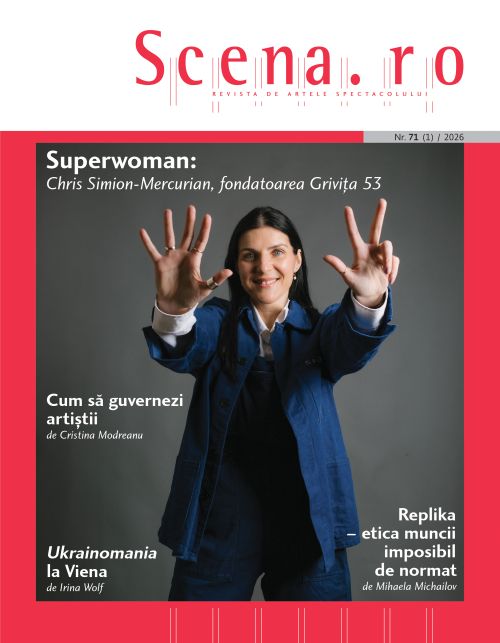 Teatrul Grivița 53 deschide seria intalnirilor „Grivița53 Talks” cu regizoarea Chris Simion-Mercurian, co-fondatoarea demersului, alături de revista Scena.ro